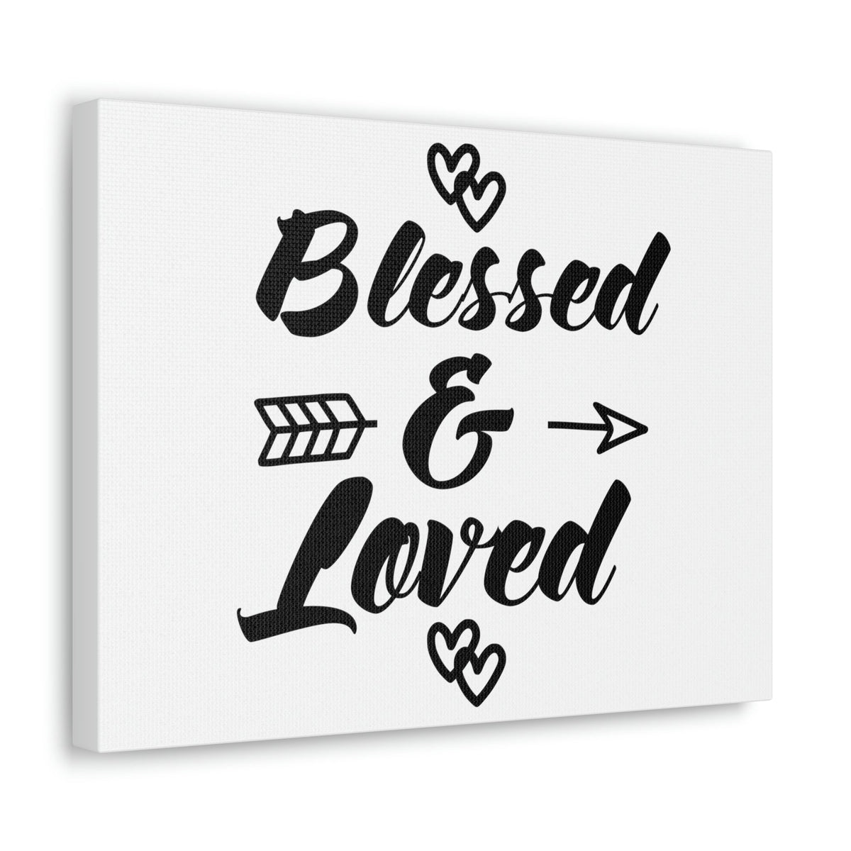 Scripture Walls Blessed & Loved Ephesians 1:3 Christian Wall Art Print Ready to Hang Unframed-Express Your Love Gifts