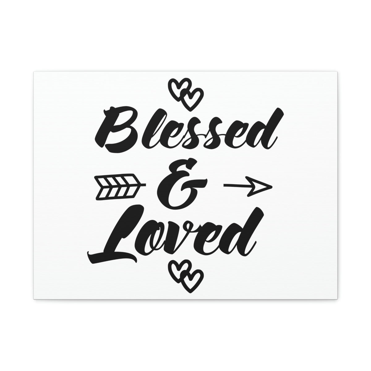 Scripture Walls Blessed & Loved Ephesians 1:3 Christian Wall Art Print Ready to Hang Unframed-Express Your Love Gifts