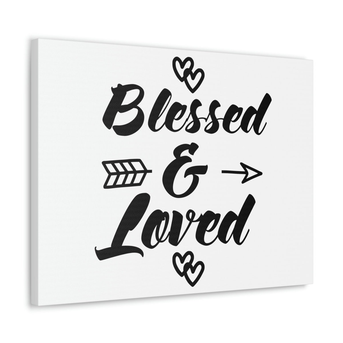 Scripture Walls Blessed & Loved Ephesians 1:3 Christian Wall Art Print Ready to Hang Unframed-Express Your Love Gifts