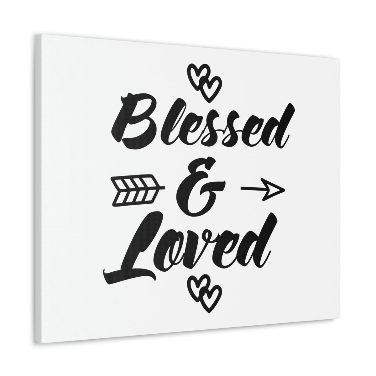 Scripture Walls Blessed & Loved Ephesians 1:3 Christian Wall Art Print Ready to Hang Unframed-Express Your Love Gifts