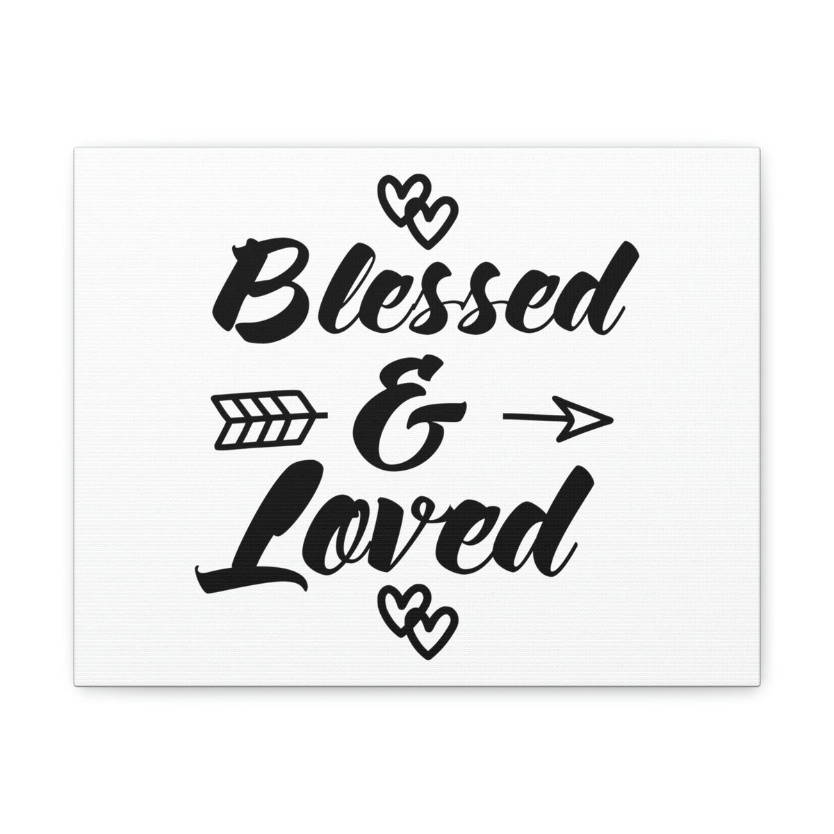 Scripture Walls Blessed & Loved Ephesians 1:3 Christian Wall Art Print Ready to Hang Unframed-Express Your Love Gifts