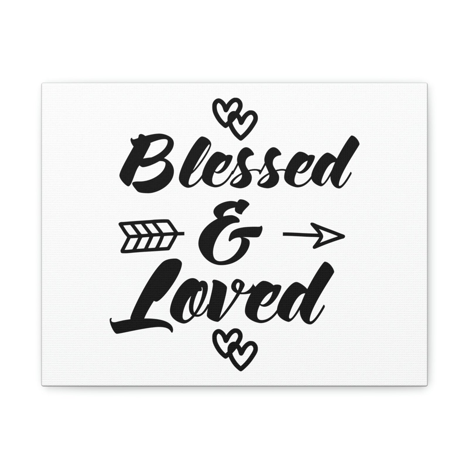 Scripture Walls Blessed & Loved Ephesians 1:3 Christian Wall Art Print Ready to Hang Unframed-Express Your Love Gifts
