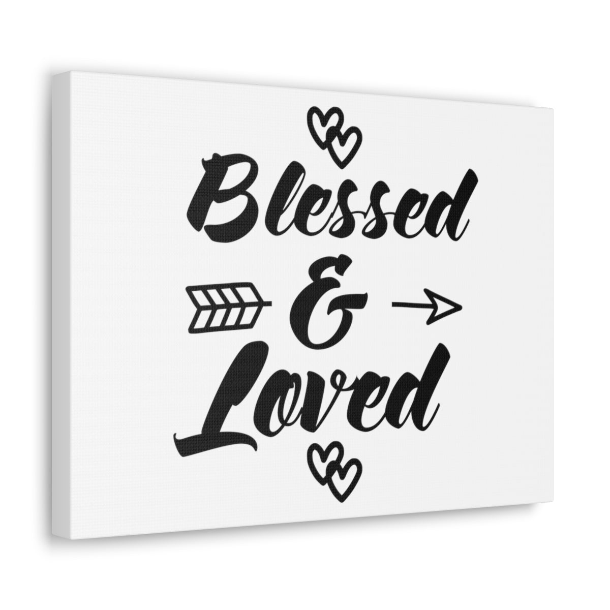 Scripture Walls Blessed & Loved Job 5:17 Christian Wall Art Print Ready to Hang Unframed-Express Your Love Gifts