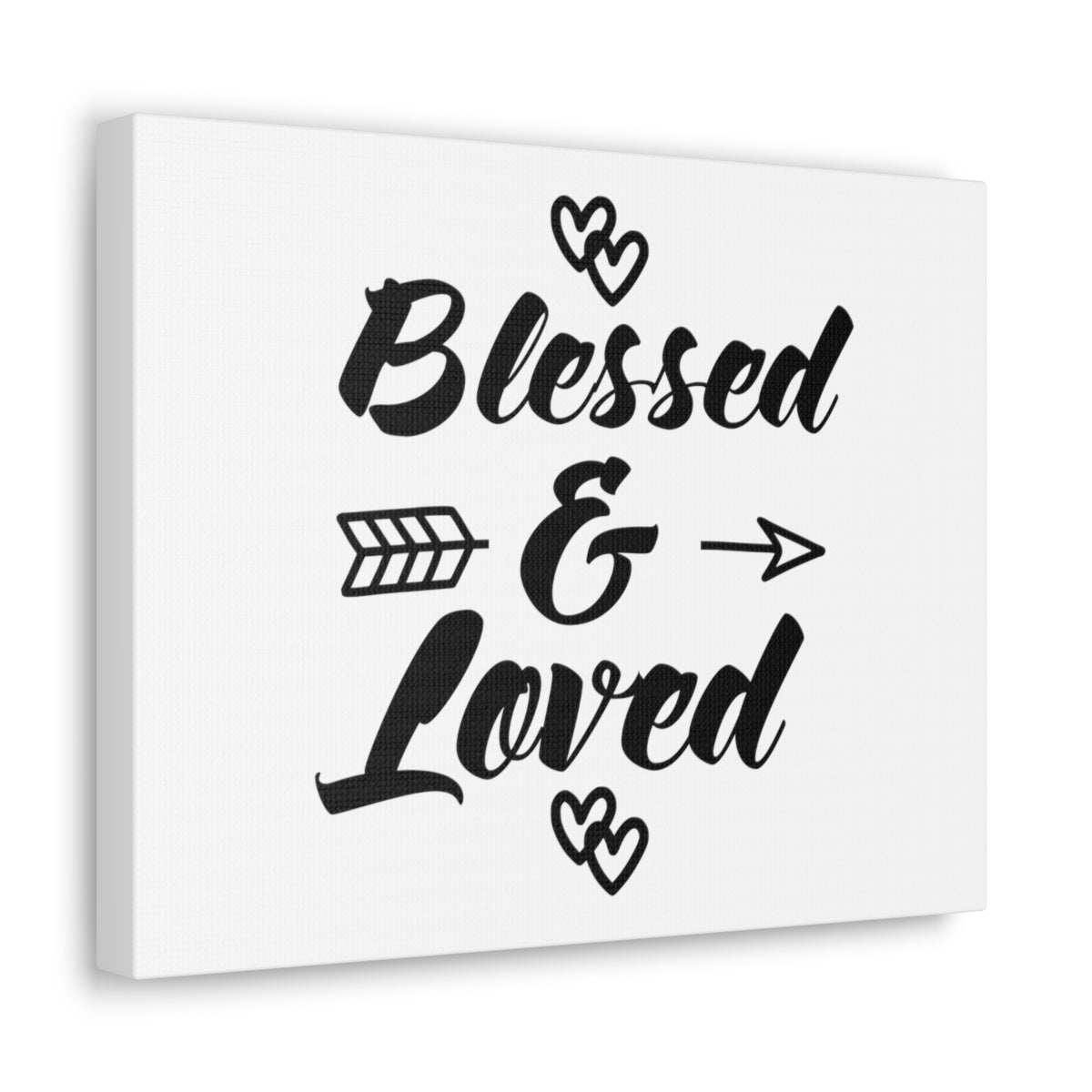 Scripture Walls Blessed & Loved Job 5:17 Christian Wall Art Print Ready to Hang Unframed-Express Your Love Gifts