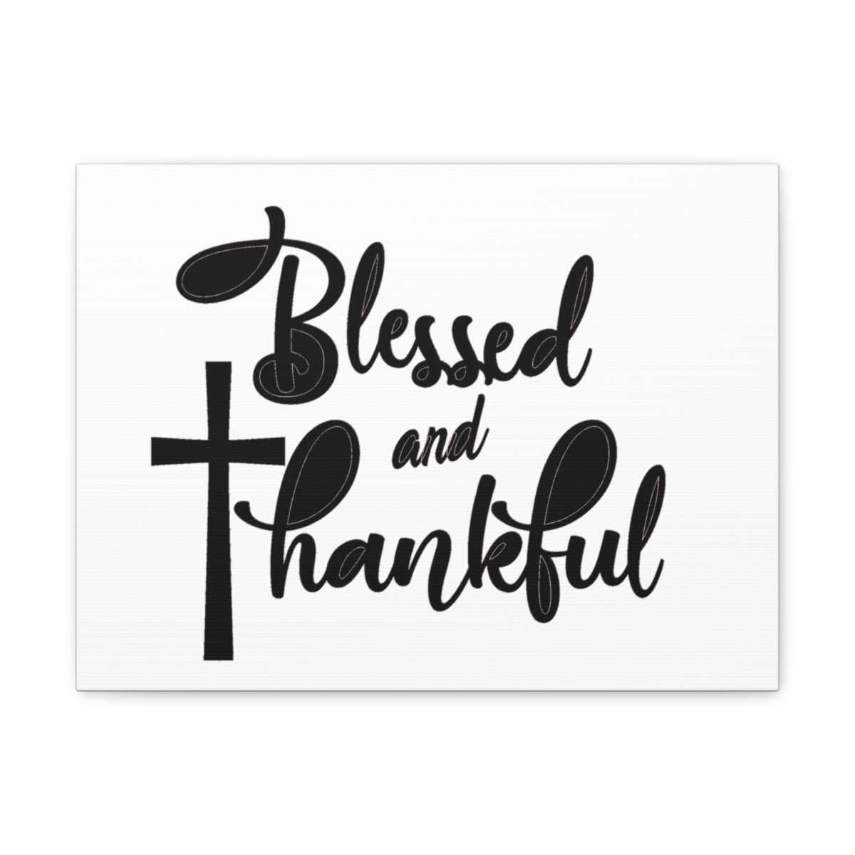 Scripture Walls Blessed And Thankful Isaiah 12:4-5 Christian Wall Art Print Ready to Hang Unframed-Express Your Love Gifts