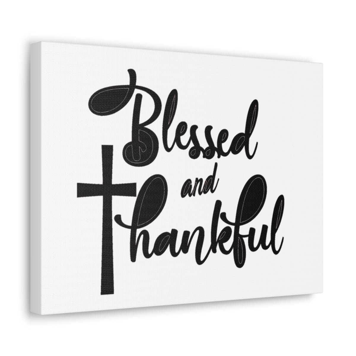 Scripture Walls Blessed And Thankful Isaiah 12:4-5 Christian Wall Art Print Ready to Hang Unframed-Express Your Love Gifts