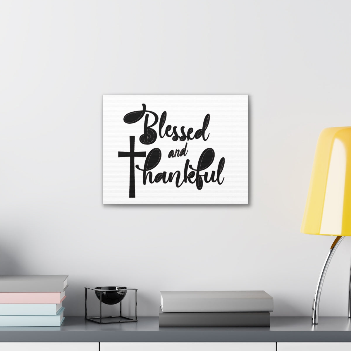 Scripture Walls Blessed And Thankful Isaiah 12:4-5 Christian Wall Art Print Ready to Hang Unframed-Express Your Love Gifts