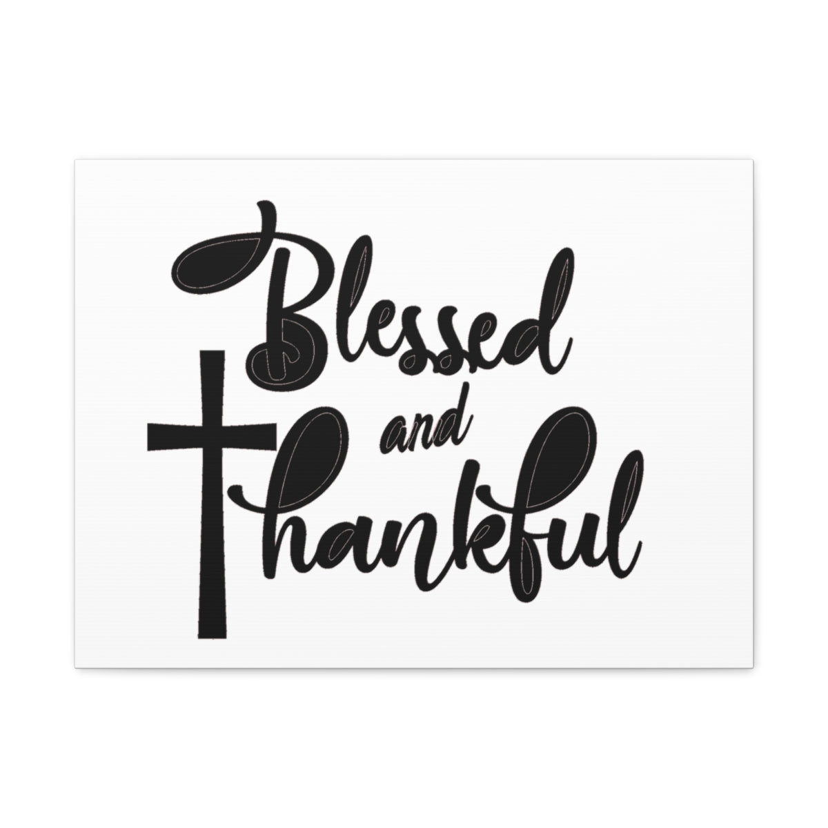 Scripture Walls Blessed And Thankful Isaiah 12:4-5 Christian Wall Art Print Ready to Hang Unframed-Express Your Love Gifts