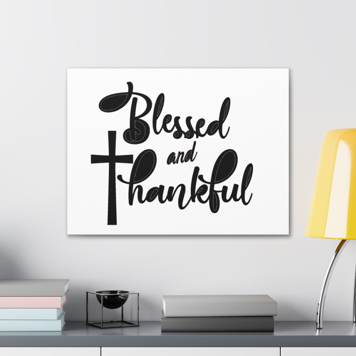Scripture Walls Blessed And Thankful Isaiah 12:4-5 Christian Wall Art Print Ready to Hang Unframed-Express Your Love Gifts