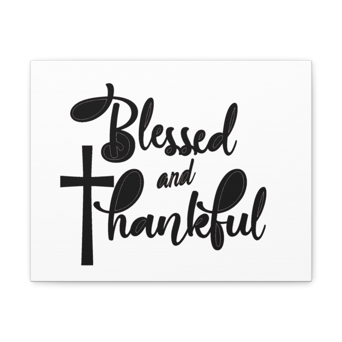 Scripture Walls Blessed And Thankful Isaiah 12:4-5 Christian Wall Art Print Ready to Hang Unframed-Express Your Love Gifts