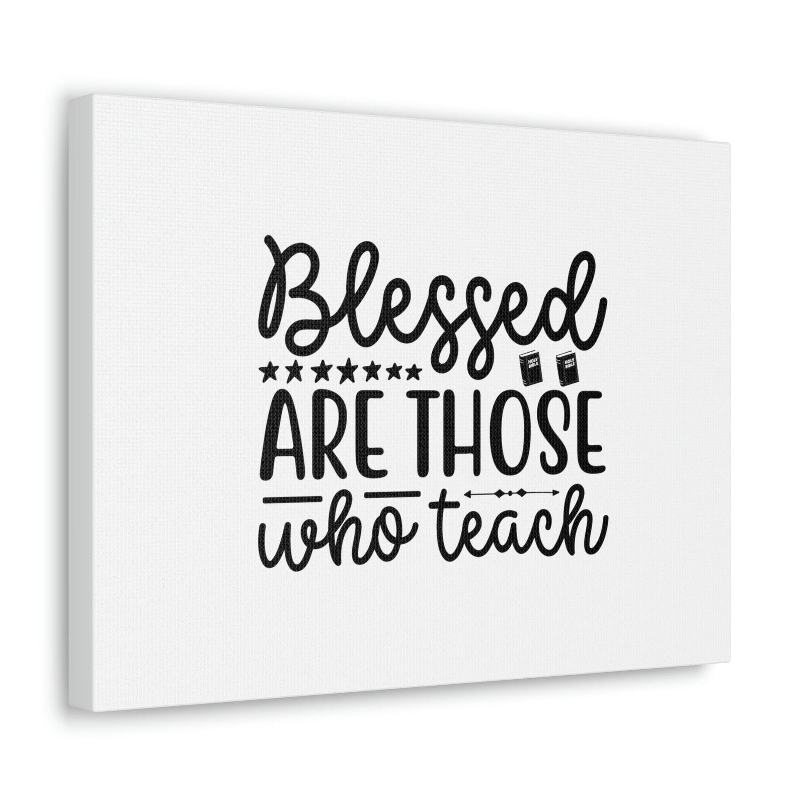 Scripture Walls Blessed Are Those Who Teach Proverbs 22:6 Christian Wall Art Bible Verse Print Ready to Hang Unframed-Express Your Love Gifts