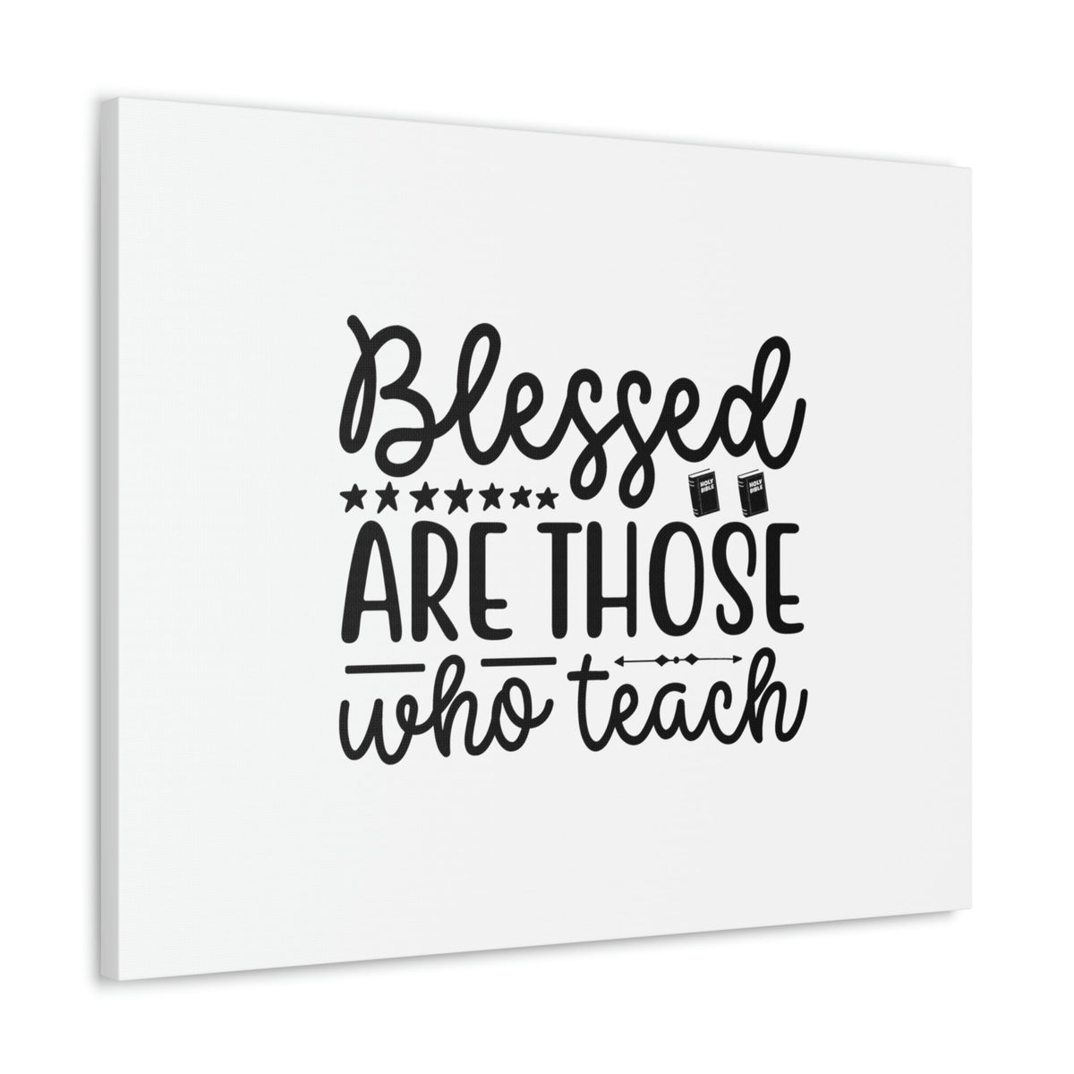 Scripture Walls Blessed Are Those Who Teach Proverbs 22:6 Christian Wall Art Bible Verse Print Ready to Hang Unframed-Express Your Love Gifts