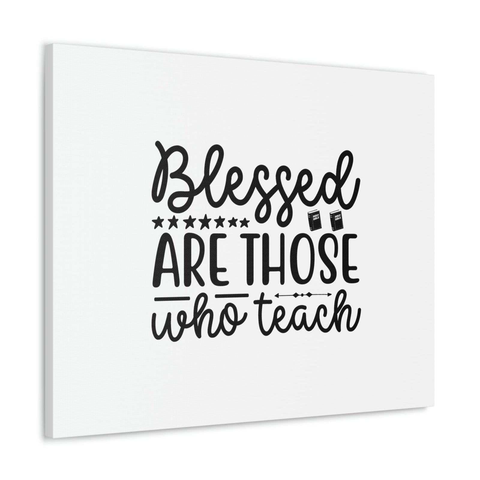 Scripture Walls Blessed Are Those Who Teach Proverbs 22:6 Christian Wall Art Bible Verse Print Ready to Hang Unframed-Express Your Love Gifts
