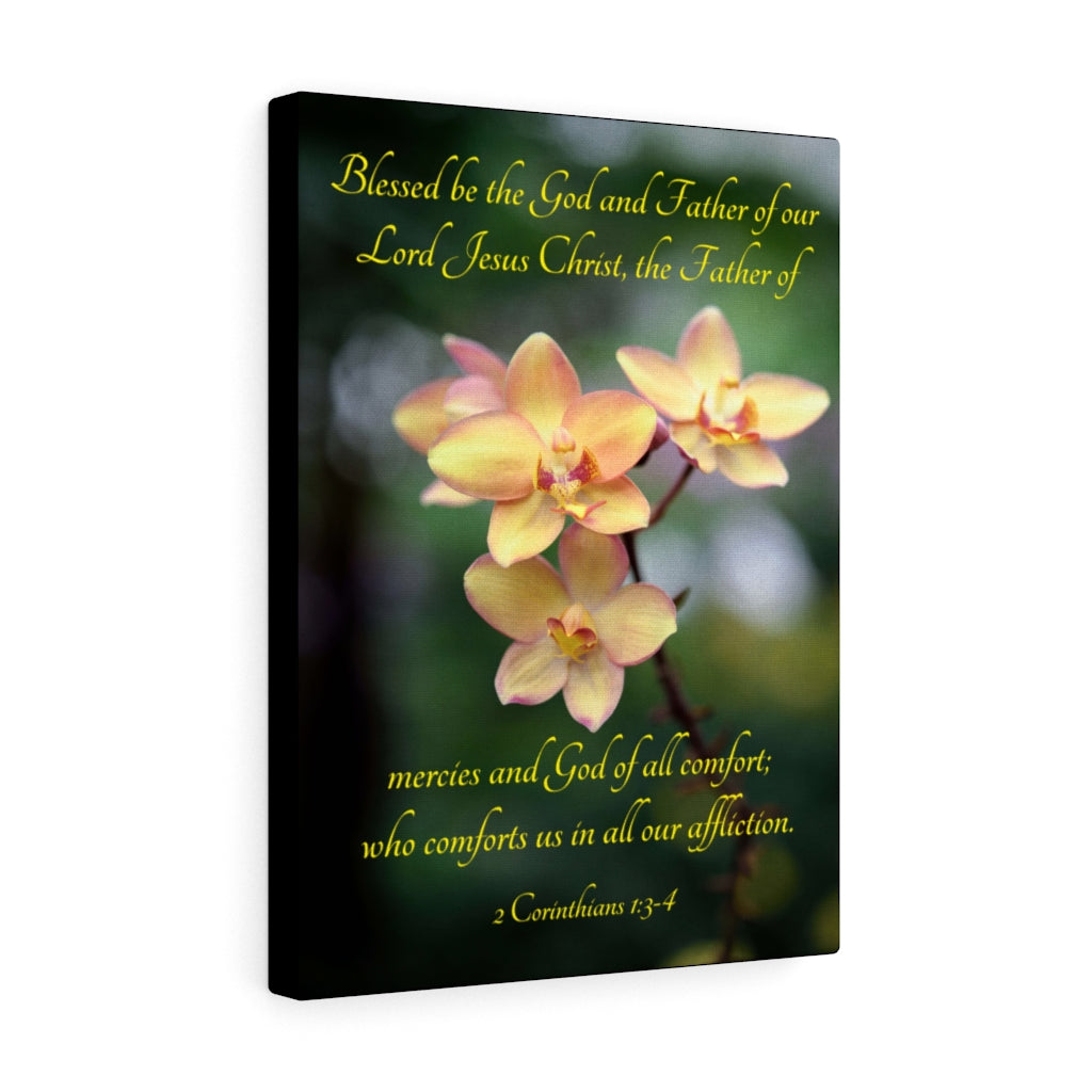 Scripture Walls Blessed Be The God and Father 2 Corinthians 1:3-4 Wall Art Christian Home Decor Unframed-Express Your Love Gifts