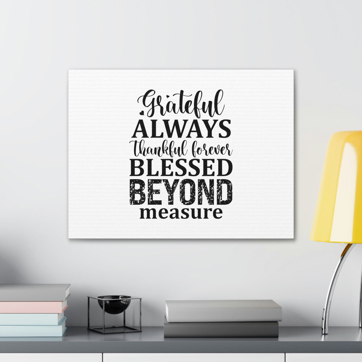 Scripture Walls Blessed Beyond Measure Ephesians 3:20-21 Christian Wall Art Bible Verse Print Ready to Hang Unframed-Express Your Love Gifts