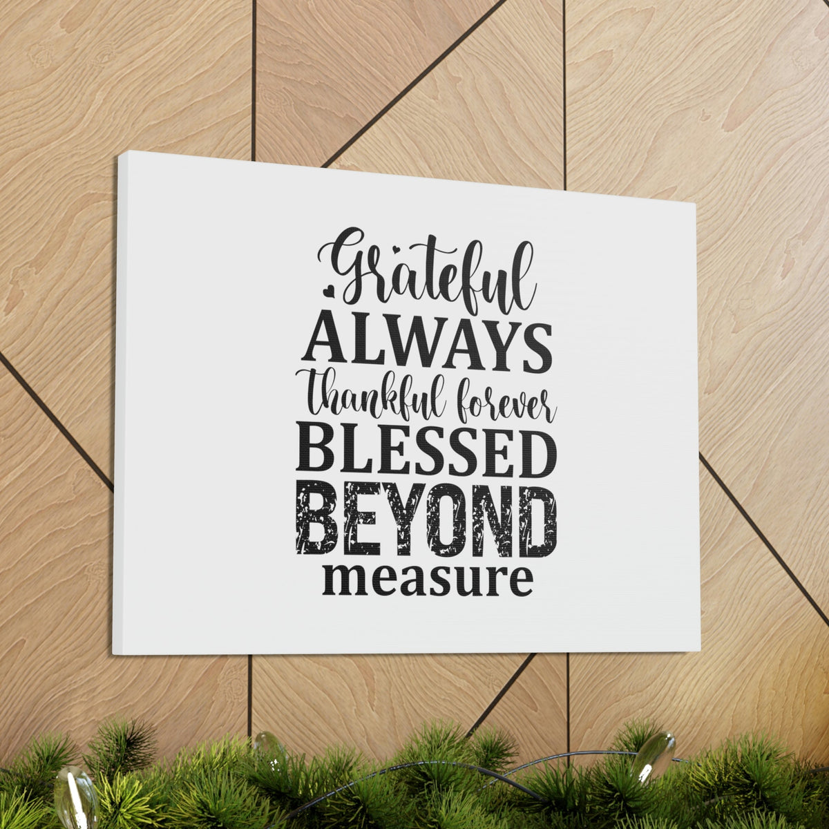 Scripture Walls Blessed Beyond Measure Ephesians 3:20-21 Christian Wall Art Bible Verse Print Ready to Hang Unframed-Express Your Love Gifts