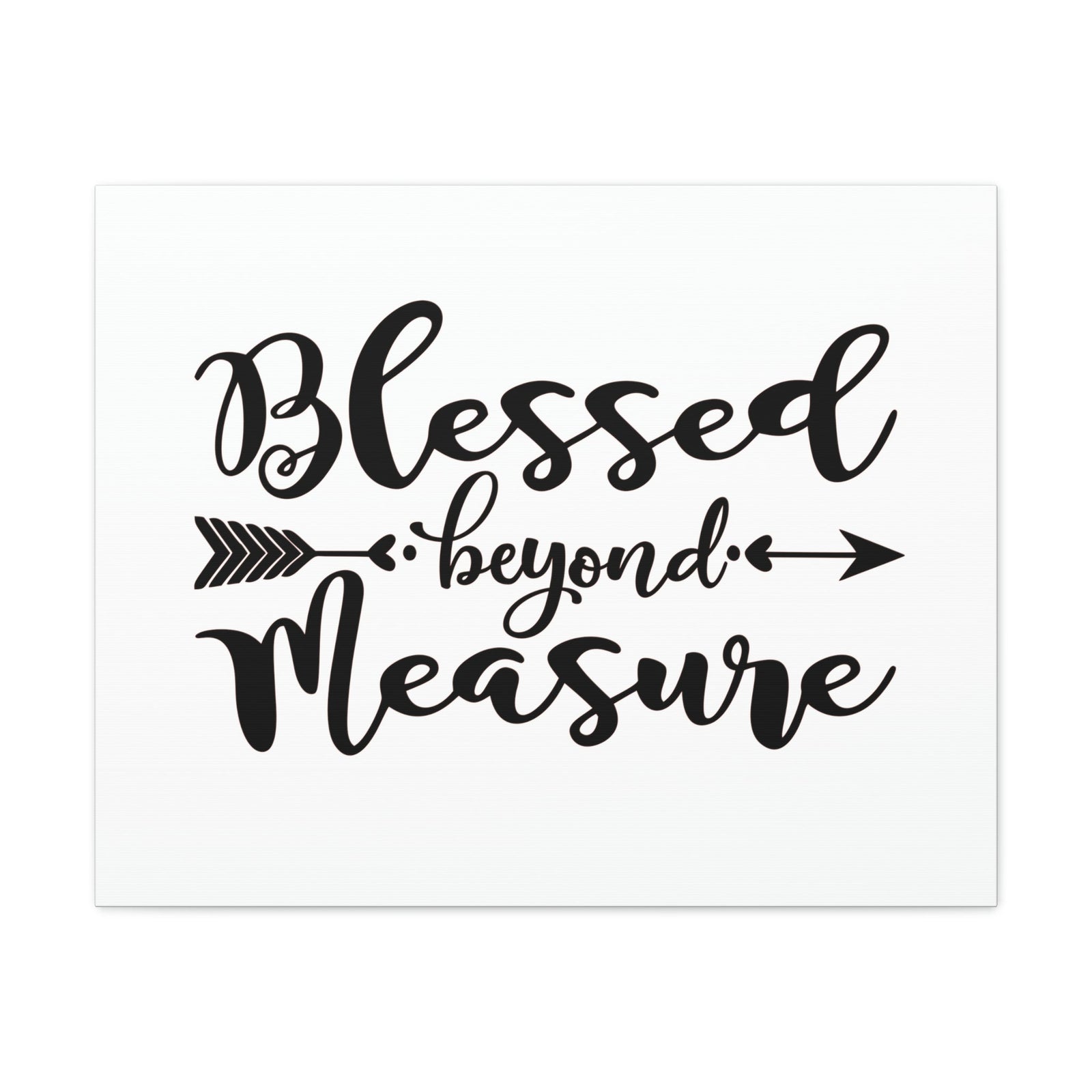 Scripture Walls Blessed Beyond Measure Ephesians 3:20 Christian Wall Art Print Ready to Hang Unframed-Express Your Love Gifts