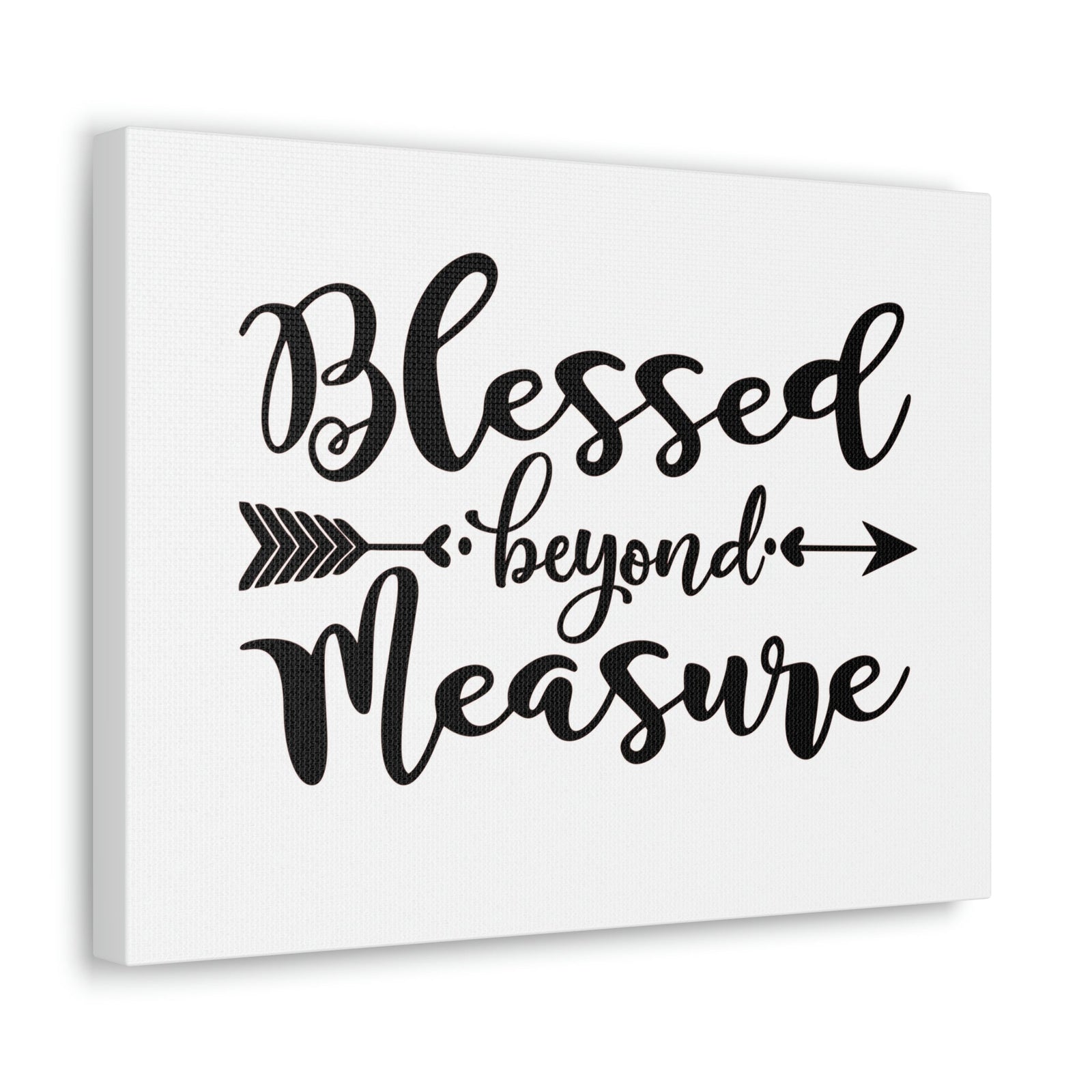 Scripture Walls Blessed Beyond Measure Ephesians 3:20 Christian Wall Art Print Ready to Hang Unframed-Express Your Love Gifts