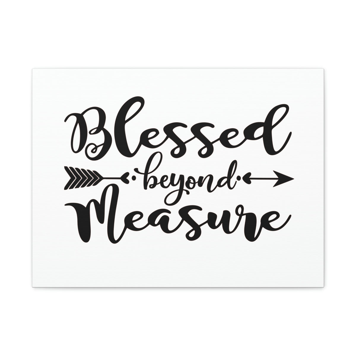 Scripture Walls Blessed Beyond Measure Ephesians 3:20 Christian Wall Art Print Ready to Hang Unframed-Express Your Love Gifts