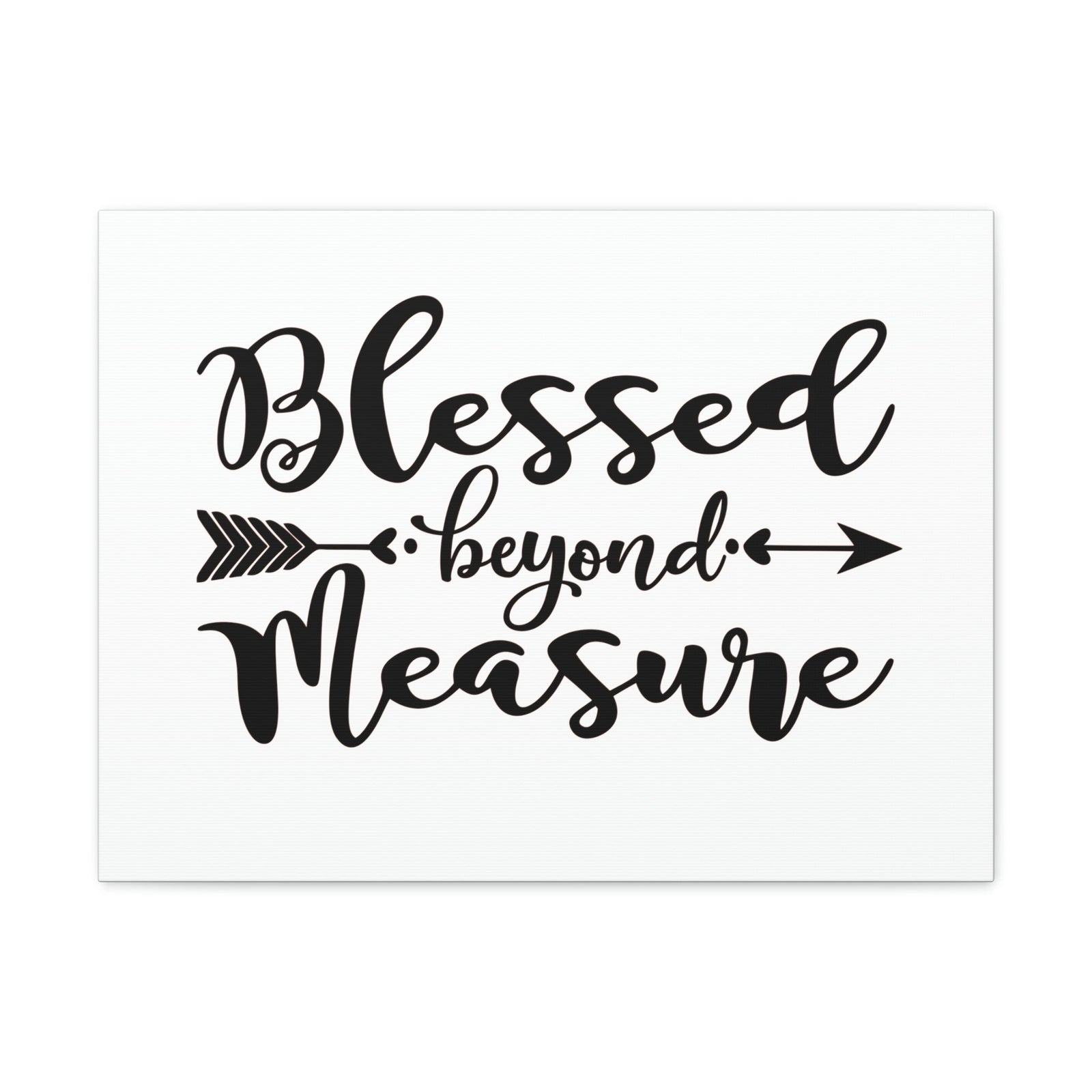 Scripture Walls Blessed Beyond Measure Ephesians 3:20 Christian Wall Art Print Ready to Hang Unframed-Express Your Love Gifts