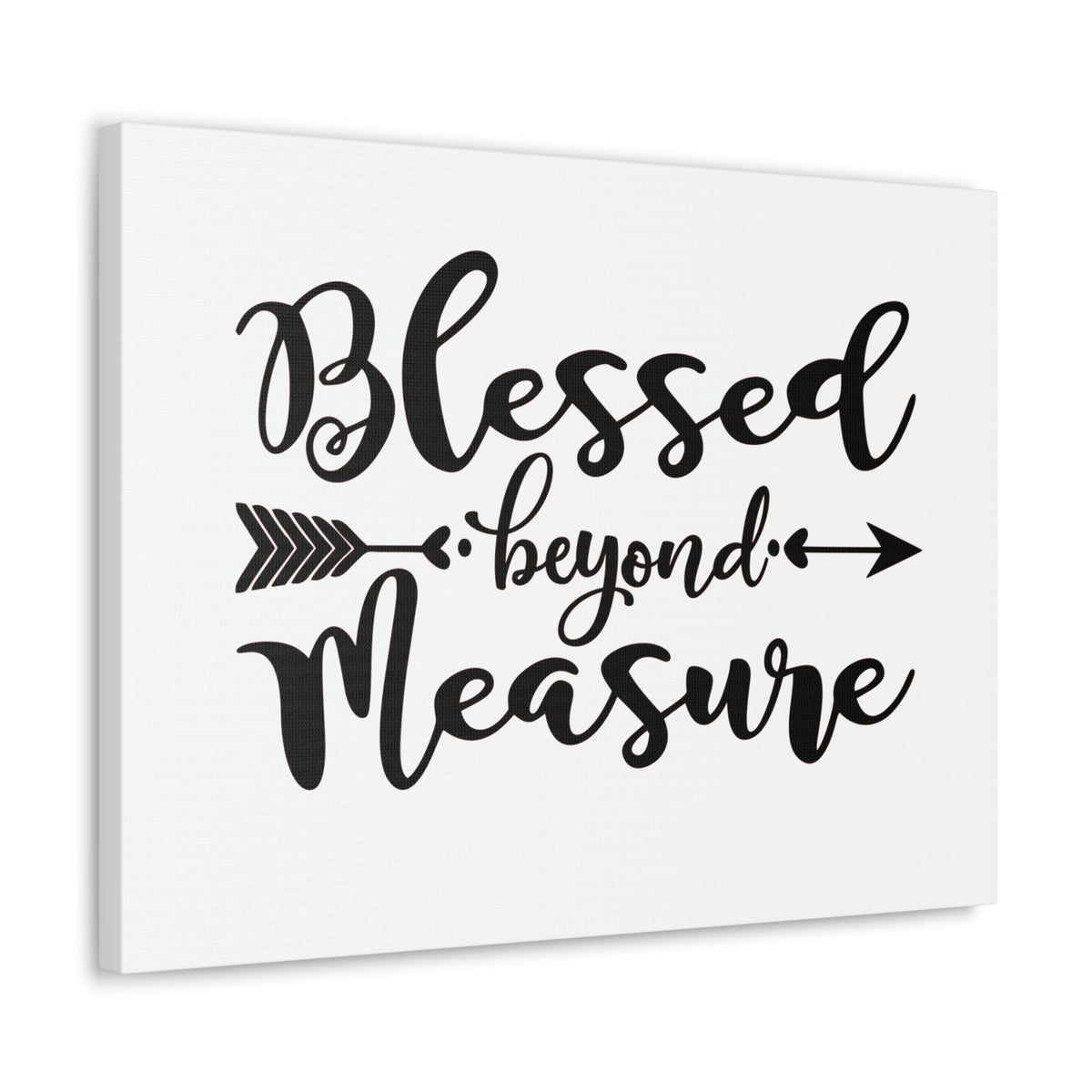 Scripture Walls Blessed Beyond Measure Ephesians 3:20 Christian Wall Art Print Ready to Hang Unframed-Express Your Love Gifts