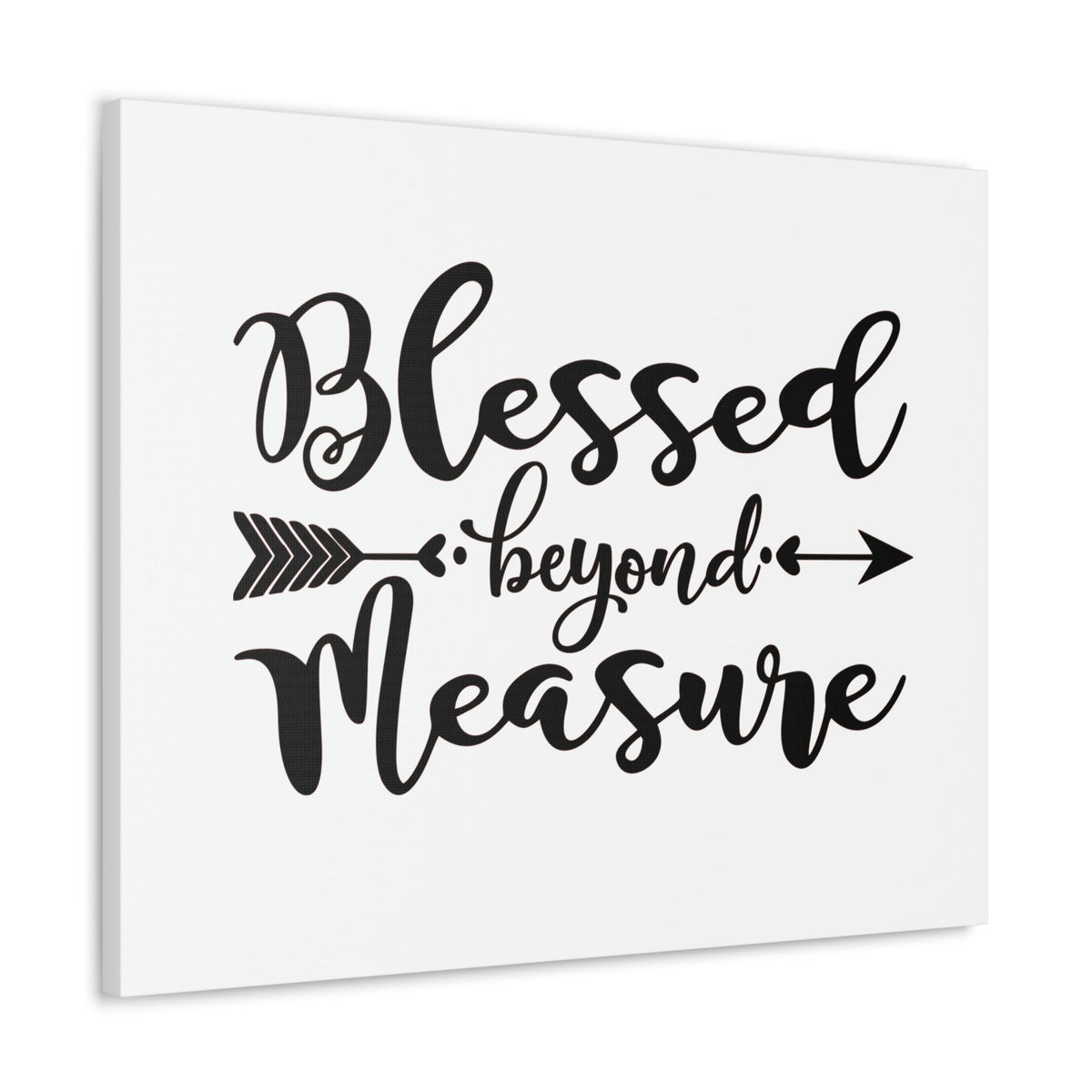 Scripture Walls Blessed Beyond Measure Ephesians 3:20 Christian Wall Art Print Ready to Hang Unframed-Express Your Love Gifts