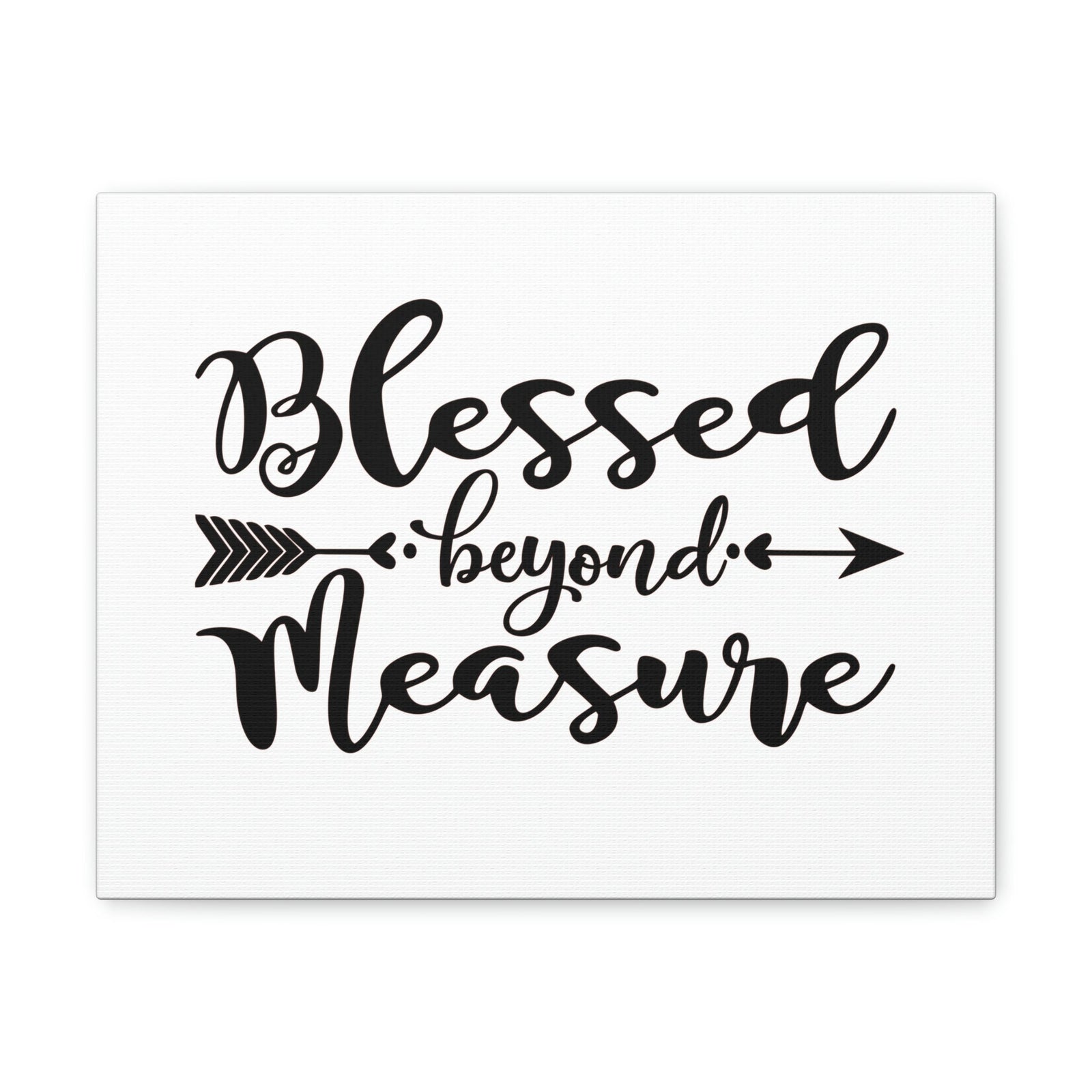 Scripture Walls Blessed Beyond Measure Ephesians 3:20 Christian Wall Art Print Ready to Hang Unframed-Express Your Love Gifts