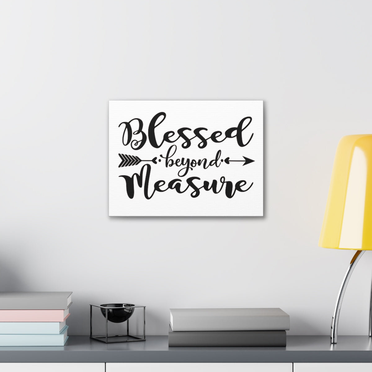 Scripture Walls Blessed Beyond Measure Psalm 31:19 Christian Wall Art Print Ready to Hang Unframed-Express Your Love Gifts