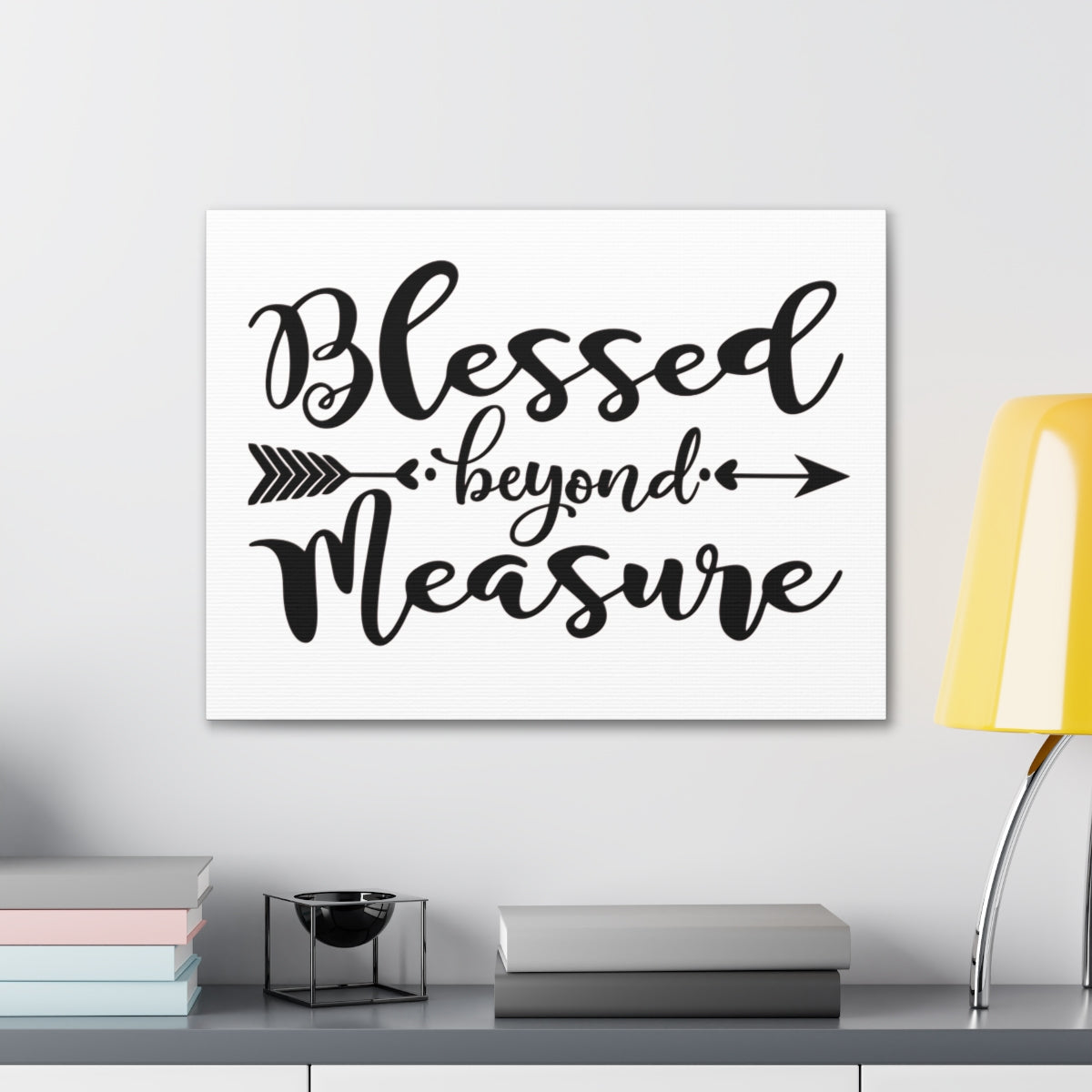 Scripture Walls Blessed Beyond Measure Psalm 31:19 Christian Wall Art Print Ready to Hang Unframed-Express Your Love Gifts