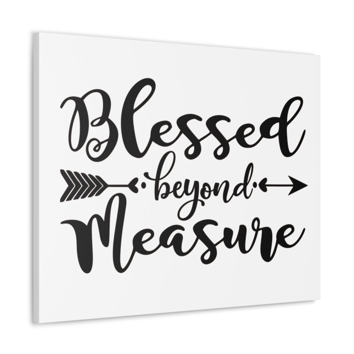 Scripture Walls Blessed Beyond Measure Psalm 31:19 Christian Wall Art Print Ready to Hang Unframed-Express Your Love Gifts