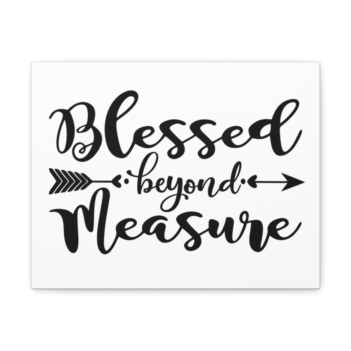 Scripture Walls Blessed Beyond Measure Psalm 31:19 Christian Wall Art Print Ready to Hang Unframed-Express Your Love Gifts