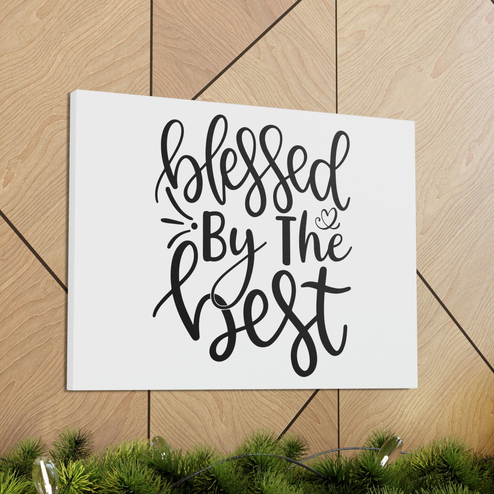 Scripture Walls Blessed By The Best James 1:17 Christian Wall Art Print Ready to Hang Unframed-Express Your Love Gifts