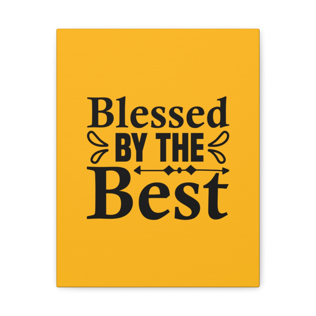 Scripture Walls Blessed By The Best Orange Philippians 4:19 Bible Canvas Christian Wall Art Ready to Hang Unframed-Express Your Love Gifts