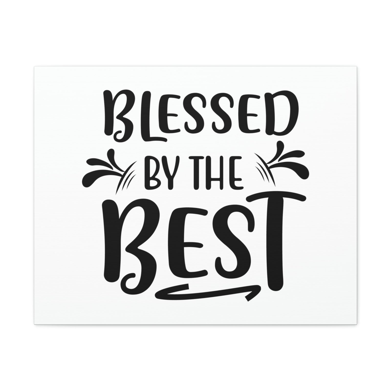 Scripture Walls Blessed By The Best Psalm 106:1 Christian Wall Art Print Ready to Hang Unframed-Express Your Love Gifts