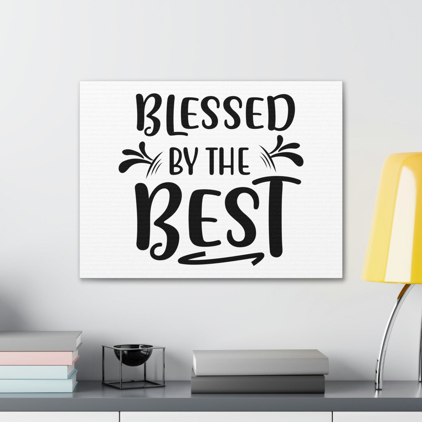 Scripture Walls Blessed By The Best Psalm 106:1 Christian Wall Art Print Ready to Hang Unframed-Express Your Love Gifts
