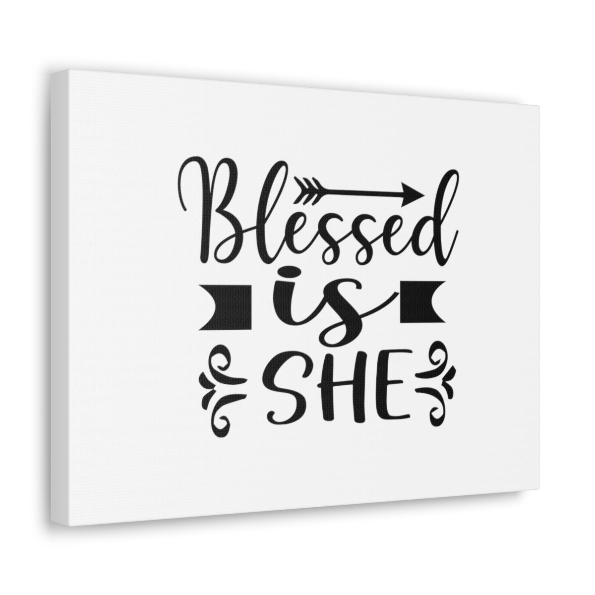 Scripture Walls Blessed Is She John 1:16 Christian Wall Art Bible Verse Print Ready to Hang Unframed-Express Your Love Gifts