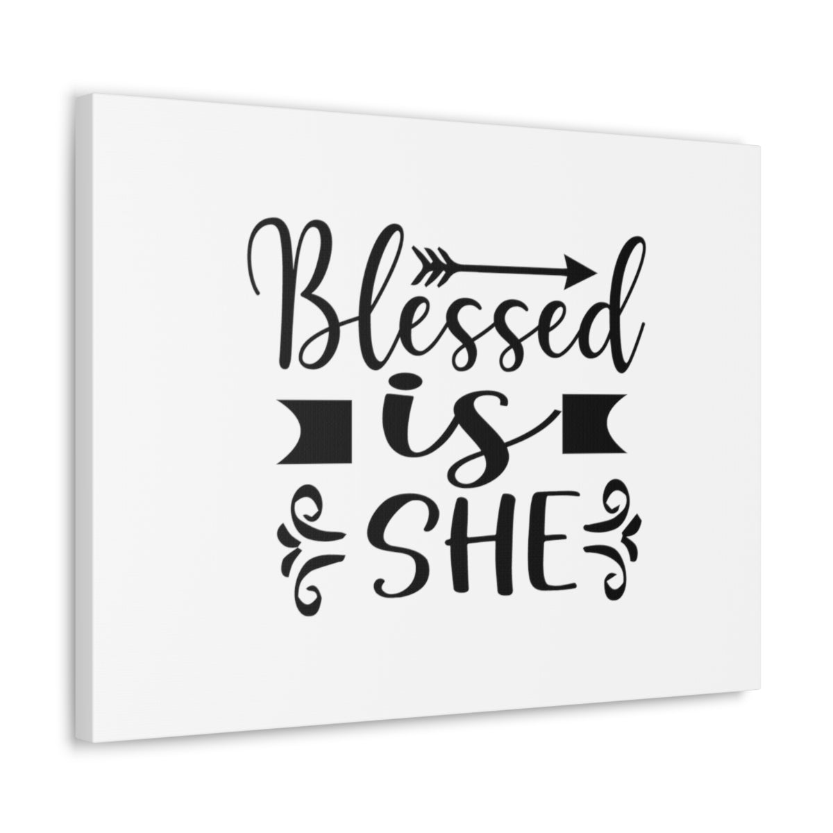 Scripture Walls Blessed Is She John 1:16 Christian Wall Art Bible Verse Print Ready to Hang Unframed-Express Your Love Gifts