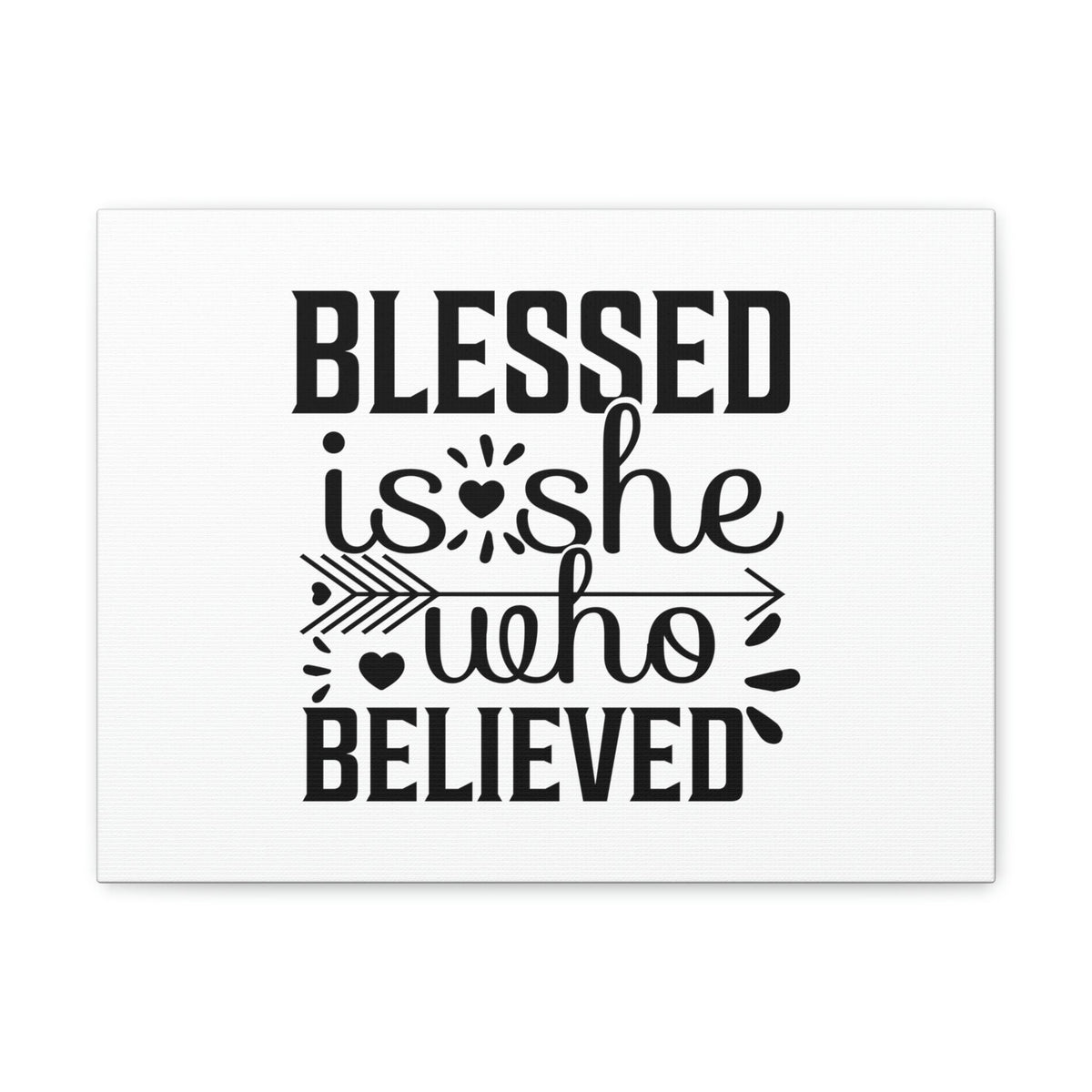 Scripture Walls Blessed Is She Who Believed John 20:29 Christian Wall Art Bible Verse Print Ready to Hang Unframed-Express Your Love Gifts