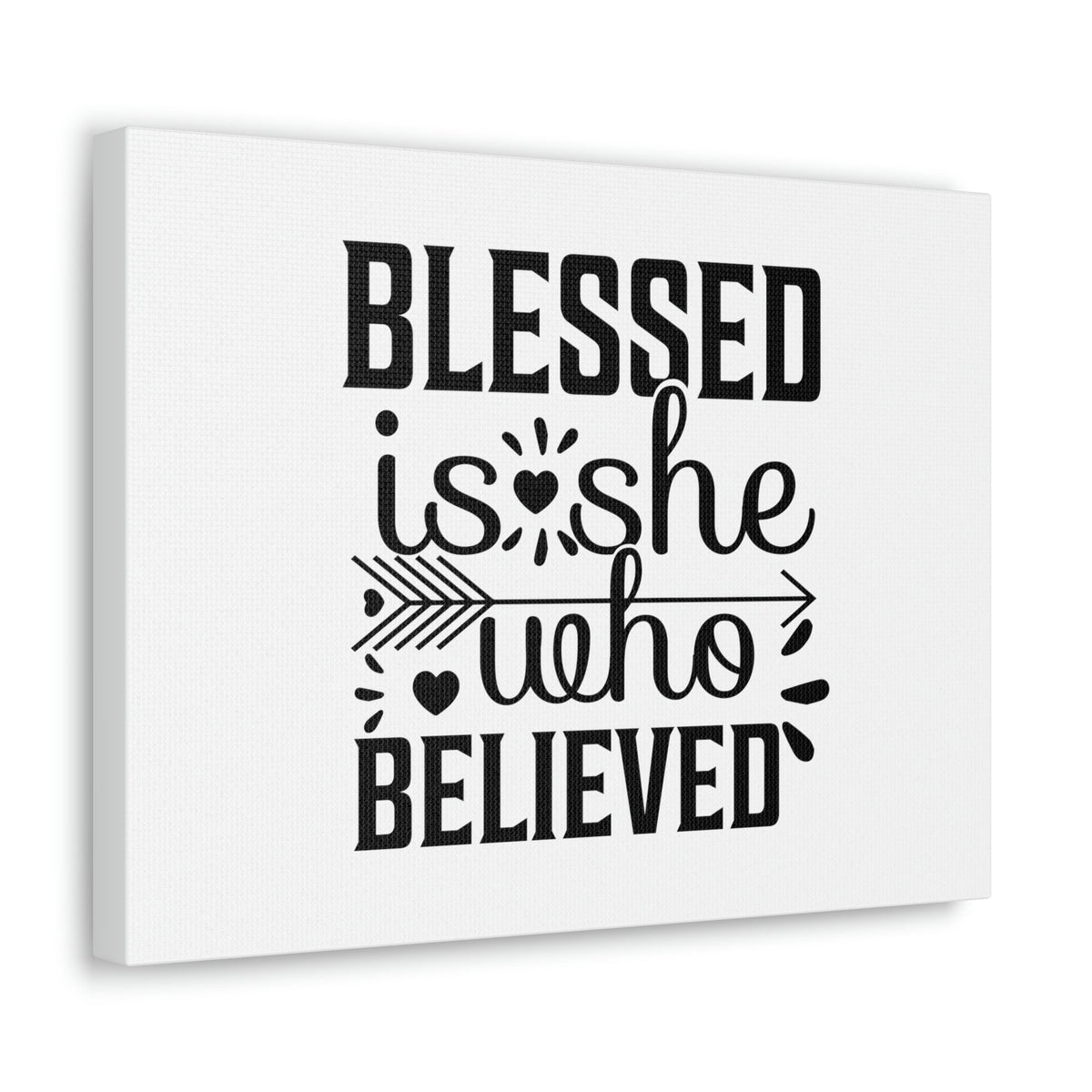 Scripture Walls Blessed Is She Who Believed John 20:29 Christian Wall Art Bible Verse Print Ready to Hang Unframed-Express Your Love Gifts