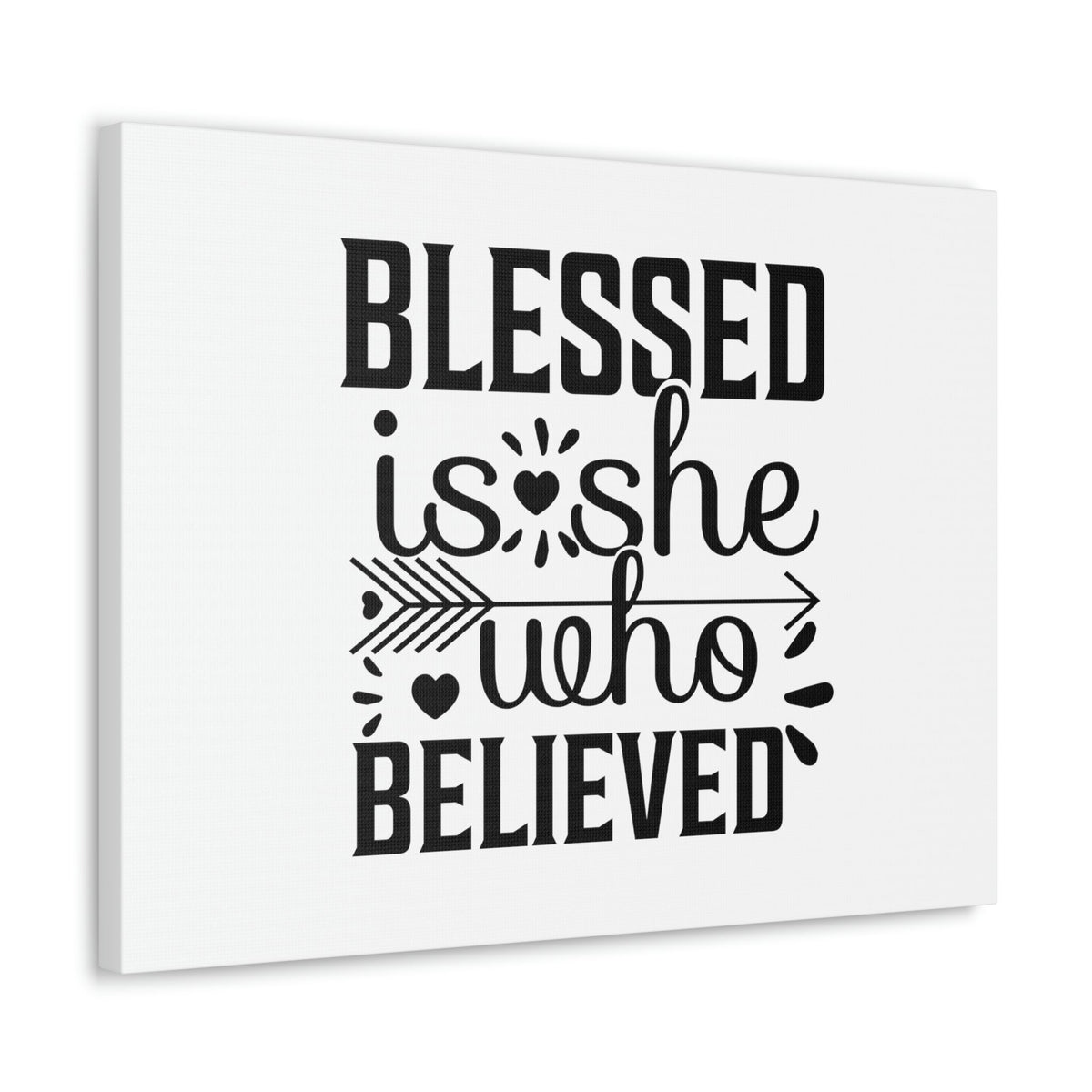 Scripture Walls Blessed Is She Who Believed John 20:29 Christian Wall Art Bible Verse Print Ready to Hang Unframed-Express Your Love Gifts