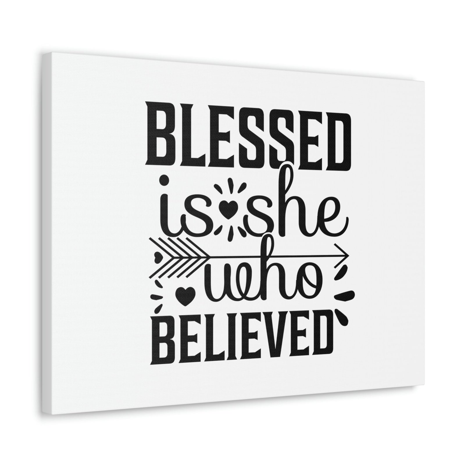 Scripture Walls Blessed Is She Who Believed John 20:29 Christian Wall Art Bible Verse Print Ready to Hang Unframed-Express Your Love Gifts