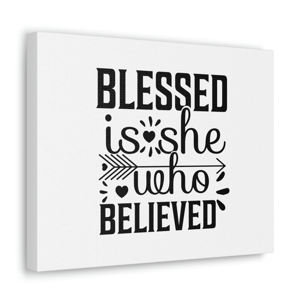 Scripture Walls Blessed Is She Who Believed John 20:29 Christian Wall Art Bible Verse Print Ready to Hang Unframed-Express Your Love Gifts