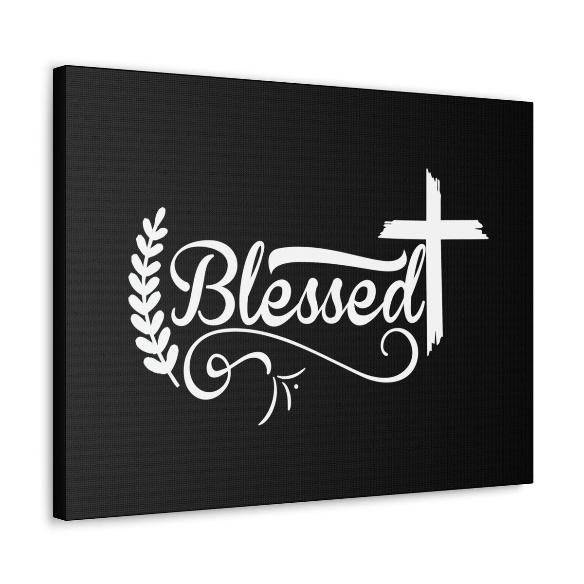 Scripture Walls Blessed Jeremiah 17:7 Laurel Black Christian Wall Art Bible Verse Print Ready to Hang Unframed-Express Your Love Gifts