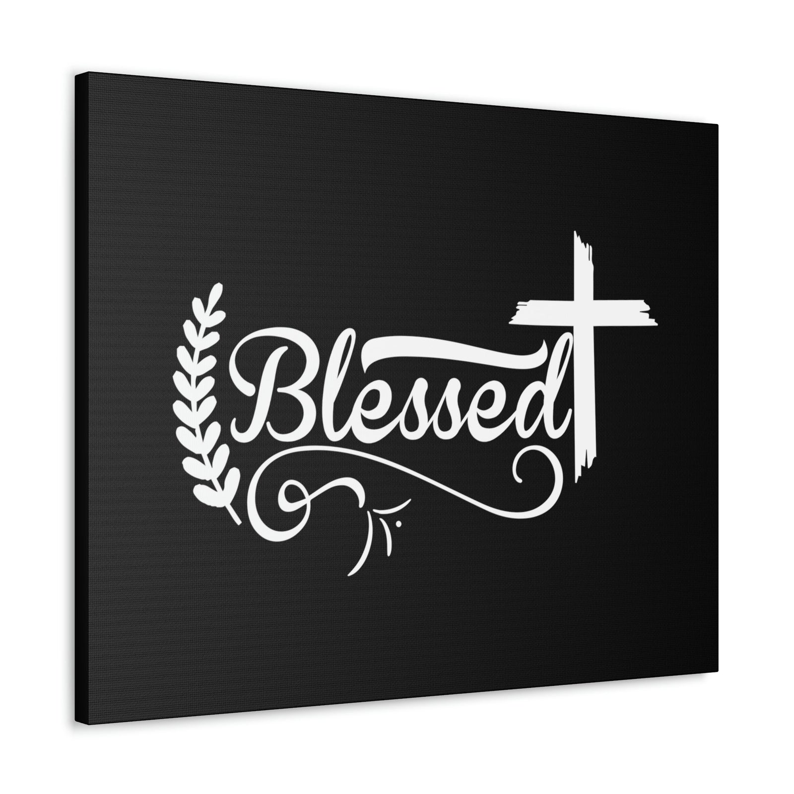 Scripture Walls Blessed Jeremiah 17:7 Laurel Black Christian Wall Art Bible Verse Print Ready to Hang Unframed-Express Your Love Gifts
