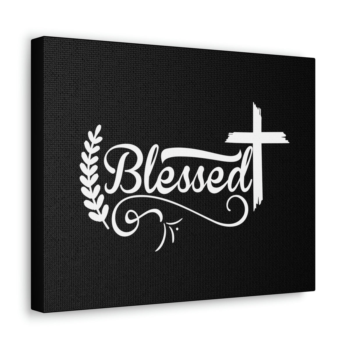 Scripture Walls Blessed Jeremiah 17:7 Laurel Black Christian Wall Art Bible Verse Print Ready to Hang Unframed-Express Your Love Gifts