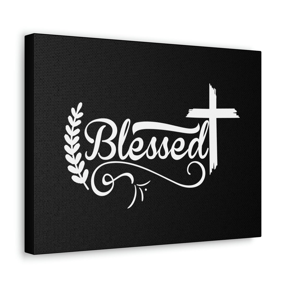 Scripture Walls Blessed Jeremiah 17:7 Laurel Black Christian Wall Art Bible Verse Print Ready to Hang Unframed-Express Your Love Gifts