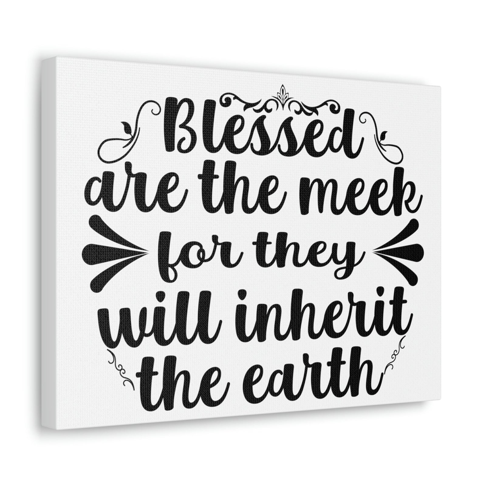 Scripture Walls Blessed Matthew 5:5 Christian Wall Art Print Ready to Hang Unframed-Express Your Love Gifts
