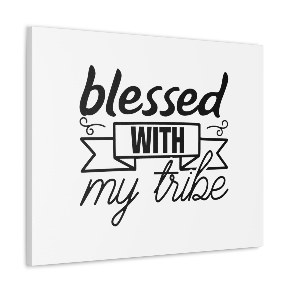Scripture Walls Blessed With Banner Numbers 26:55 Christian Wall Art Bible Verse Print Ready to Hang Unframed-Express Your Love Gifts