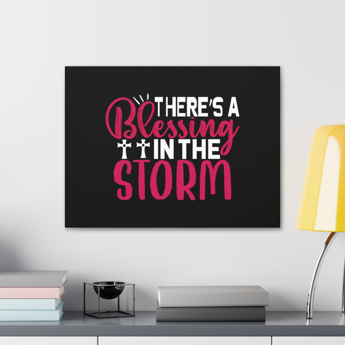 Scripture Walls Blessing In The Storm Isaiah 4:6 Christian Wall Art Bible Verse Print Ready to Hang Unframed-Express Your Love Gifts