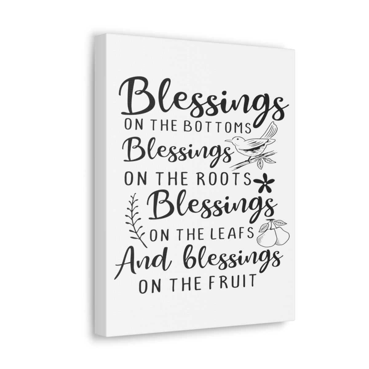 Scripture Walls Blessings On The Ephesians 1:3 Christian Wall Art Print Ready to Hang Unframed-Express Your Love Gifts